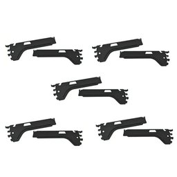 Slg 30cm Mão Francesa para Gôndola Fit Amapá Kit 5 Pares - 1