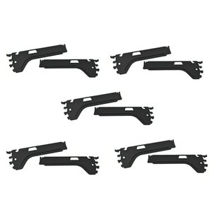 Slg 30cm Mão Francesa para Gôndola Fit Amapá Kit 5 Pares