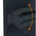 Ver imagem 3 de Slg 30cm Mão Francesa para Gôndola Fit Amapá Kit 5 Pares