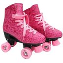 Ver imagem 1 de Patins Roller Estilo NEW Rosa 4 Rodas Tamanho 36 DM TOYS DMR5856 T36