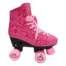 Patins Roller Estilo NEW Rosa 4 Rodas Tamanho 36 DM TOYS DMR5856 T36 - 3