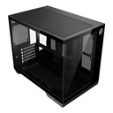 Ver imagem 3 de Gabinete Gamer Kalkan Saga Vidro Temperado Aquario Cor Preto
