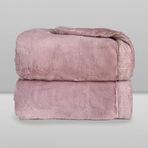 Cobertor para Bebê Donna Laço Bebê Plush Cosy Rosa