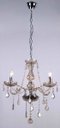 Ver imagem 3 de Lustre Maria Thereza 3 Braços Mesa Sala de Jantar Quarto Arquitetizze Champanhe