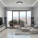 Ver imagem 3 de Plafon Dubai Preto 3 Lâmpadas Tualux