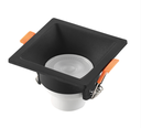 Ver imagem 1 de Spot Led Recuado Embutir Quadrado 3w 6500k Bivolt Preto