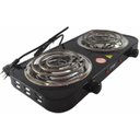 Ver imagem 2 de Super Fogão Aspiral Cooktop Elétrico Portátil 2 Bocas 2000w - 110v