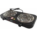 Ver imagem 1 de Super Fogão Aspiral Cooktop Elétrico Portátil 2 Bocas 2000w - 110v