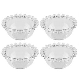 Conjunto de BOWLS Cristal Pearl 9CM 4 Peças WOLFF 27896 - 1