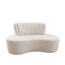 Ver imagem 2 de Namoradeira Mavie 160cm 2 Lugares Bouclê Design Orgânico