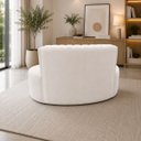 Ver imagem 4 de Namoradeira Mavie 160cm 2 Lugares Bouclê Design Orgânico