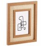 PORTA-RETRATO 10X15 em MDF com Rattan MART 13295 - 1