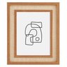 Porta-Retrato 20x25 em MDF com Rattan Mart 13297 - 1