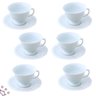 Jogo 6 Xícaras de Chá com Pires Porcelana Schmidt Pomerode - 1