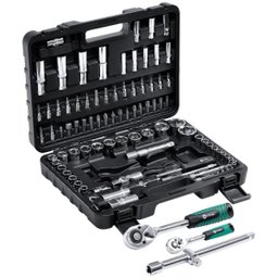 Jogo de Chave Soquetes, Encaixe 1/2 e 1/4, 94 Peças - Vinik - 2