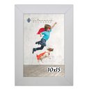 Ver imagem 2 de Kit 10 Molduras Porta Retrato 5 10x15 Branco 5 15x21 Branco Santamaria Molduras Liso