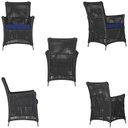 Ver imagem 5 de 2 Poltronas e 1 Mesa Igapó em Alumínio Pintura Fendi Corda Náutica Estofado 10