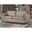 Ver imagem 2 de Sofá 5 Lugares Living Linho M-168 Martins Bege