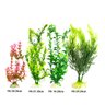 Kit plantas artificiais de plástico enfeite de aquario PA-12 - 2