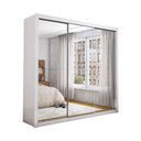 Ver imagem 2 de Guarda Roupa Casal Isabela Master com Espelho 3 Portas de Correr 4 Gavetas Carioca Moveis