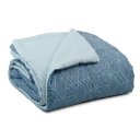 Ver imagem 2 de Edredom Queen Sono Leve Toque de Algodão Charme Azul Escuro