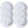 Kit 6 Pratos Sobremesa Eterna 1A Porcelana Schmidt - 1