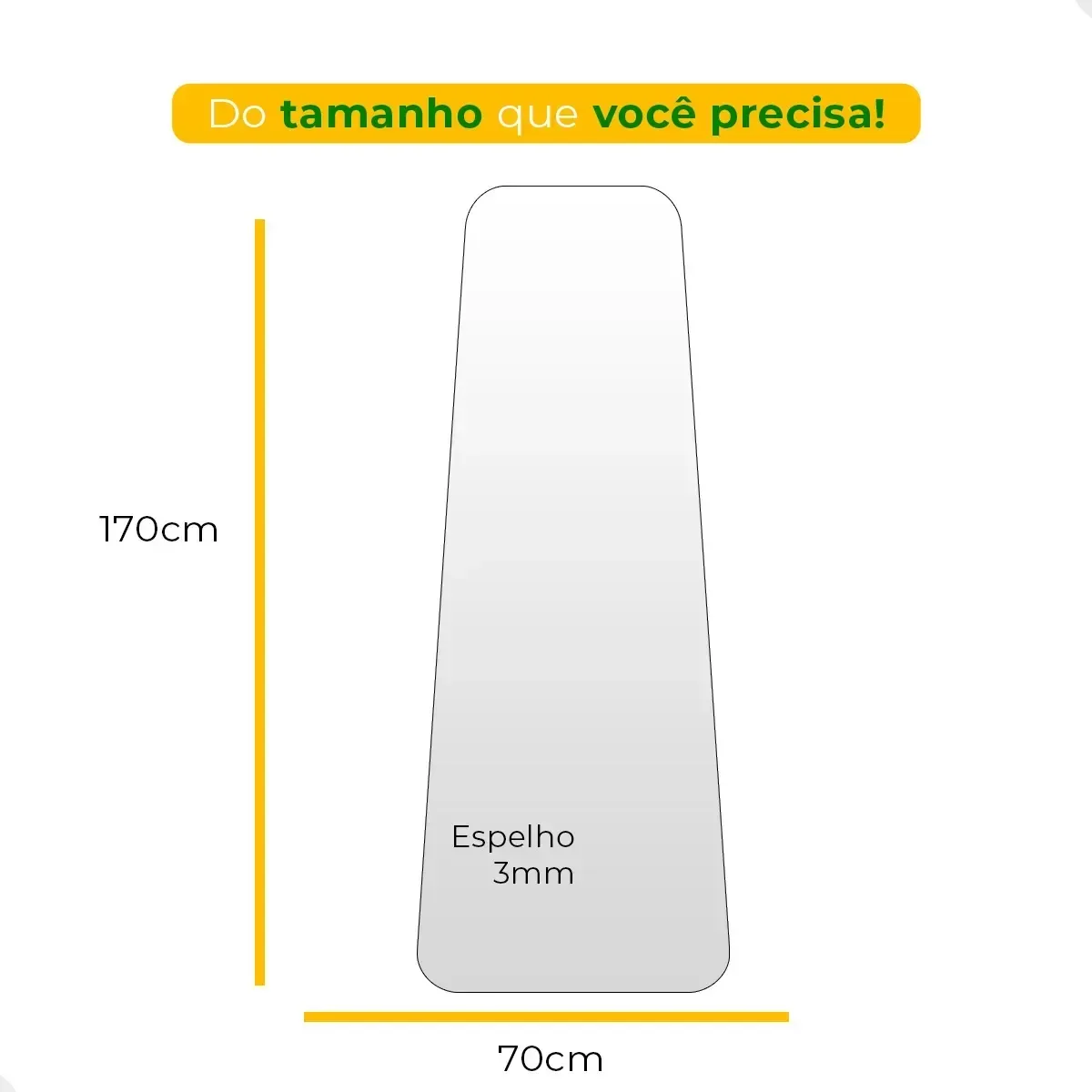 Ver imagem 5 de Espelho Decorativo Orgânico Led Frio 170x70 Suporte de Parede Tetris para Sala Quarto Banheiro