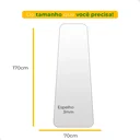 Ver imagem 5 de Espelho Decorativo Orgânico Led Frio 170x70 Suporte de Parede Tetris para Sala Quarto Banheiro