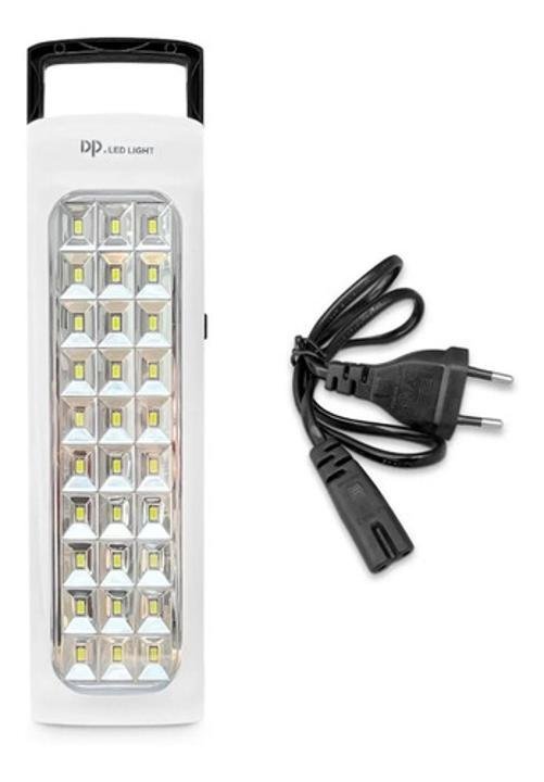 Luminária Emergência Recarregável Dp-7011a 30 Leds Bivolt - 3