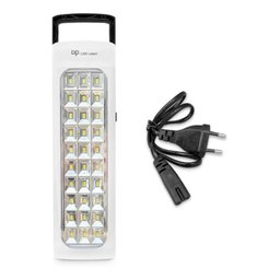 Luminária Emergência Recarregável Dp-7011a 30 Leds Bivolt - 3