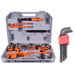 Tarraxa Manual para Rosquear Tubos + Kit Chave Allen - 1