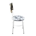 Ver imagem 5 de 2 Cadeiras Brancas para Cozinha Viena Cappuccino Premium:Floral Branco