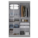 Ver imagem 5 de Guarda-Roupa 4 Portas 2 Gavetas Onix Paris Espresso Móveis