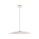 Ver imagem 1 de Lustre Pendente Dot Slim Redondo 55cm Led 3000k 19w Bivolt Algodão