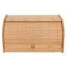 Porta Pão de Bambu 38,5cm Com Tampa Retrátil Ecokitchen - 1