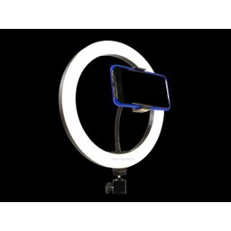 Luz para gravar vídeo live maquiagem ring light led GRANDE - 5