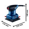 Lixadeira Orbital Bosch GSS 140 220W 127V 06012A80D0-000 - 8