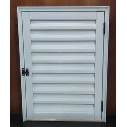 Abrigo / Alçapão 60cm X 60cm Alumínio Branco - 1