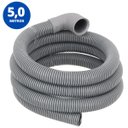 Ver imagem 1 de Mangueira Saída Água Máquina De Lavar Universal 5m Metros Cinza | Ledmang