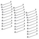 Ver imagem 1 de Alça de Apoio Inox Barra 50cm Banheiro Kit 30 Unidades Idoso Cadeirante Acessibilidade Deficiente
