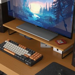 Suporte para Monitor Criare Preto/nature - Art Panta - 2