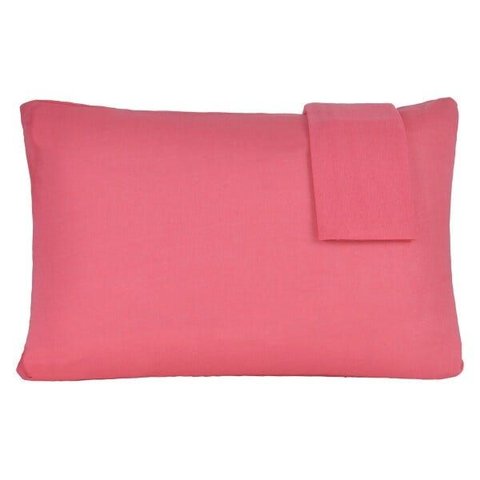 Kit 2 Fronhas Lisa 50cm X 70cm Malha 100% Algodão Goiaba - Panosul