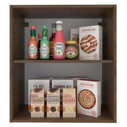 Paneleiro Smart 100% Mdf 2 Portas Branco Madesa - 15