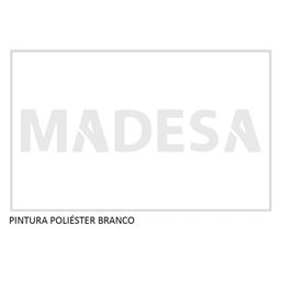Paneleiro Smart 100% Mdf 2 Portas Branco Madesa - 10