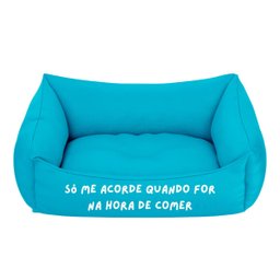 Kit Pet Com Cama Cachorro Gato M 57X37 Acorde Se For Comer - 1