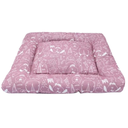 Ver imagem 1 de Colchonete Pet Toque de Pêssego Rosa e Lilás - Médio - Lilás