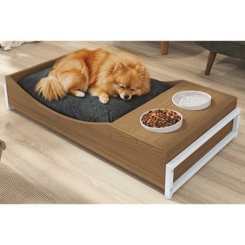 Cama Colchão Pet p/ Cão e Gato Cocho LI058 Kappesberg Branco