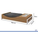 Ver imagem 4 de Cama Colchão Pet p/ Cão e Gato Cocho LI058 Kappesberg Branco