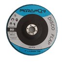 Ver imagem 1 de 10 Discos Flap - 7 x 7/8 x 6.4 - Grão 80