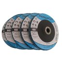 Ver imagem 3 de 10 Discos Flap - 7 x 7/8 x 6.4 - Grão 60